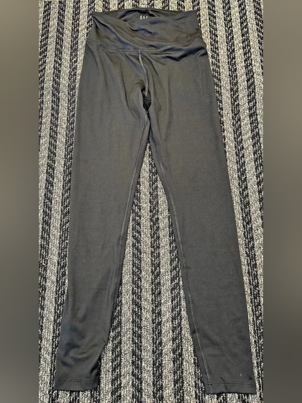 Gap GapFit High Rise Crossover Leggings Black Leggings Size Small
